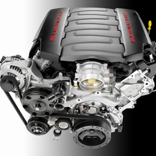 The engine is rated at 460hp and 465lb-ft with the performance exhaust or five less without it