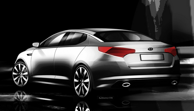 Kia reveals first images of the new Kia Optima Kia reveals first images of the new Kia Optima