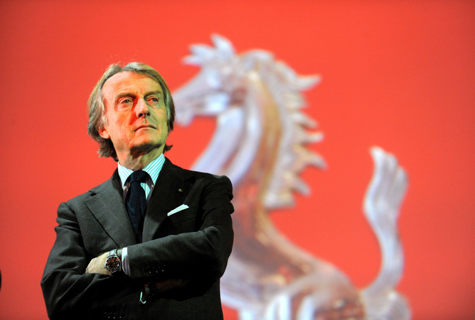 Luca di Montezemolo está à frente dos destinos da Ferrari desde 1991