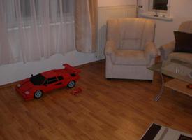 German Man Builds Massive Lamborghini Countach from Lego