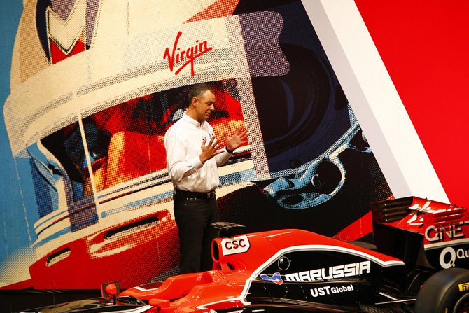 Marussia Virgin Racing launches MVR-02 in London Marussia Virgin Racing launches MVR-02 in London