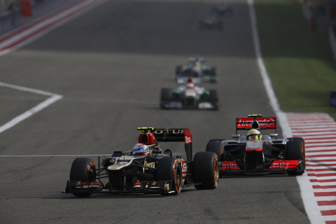 The switch to a new chassis seems to have boosted Grosjean's performance The switch to a new chassis seems to have boosted Grosjean's performance