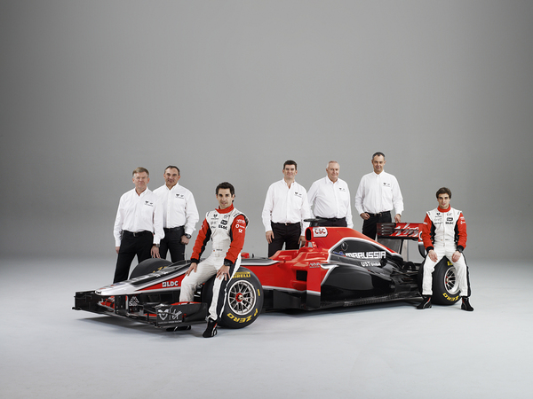 Marussia Virgin Racing launches MVR-02 in London Marussia Virgin Racing launches MVR-02 in London