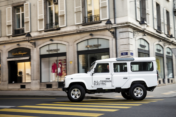 Land Rover Defender Electric Concept