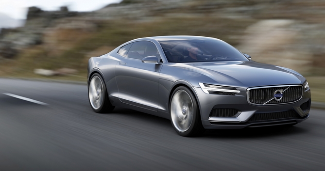 La Concept Coupé é inspirée à la P1800 La Concept Coupé é inspirée à la P1800