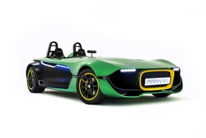 The Caterham AeroSeven originally debuted at the Singapore Grand Prix
