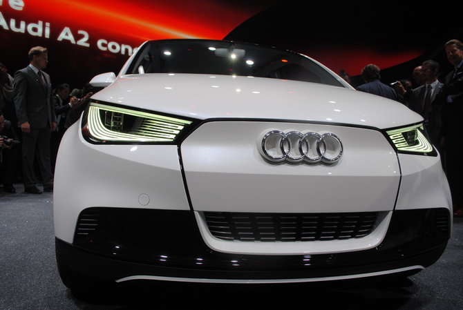 Audi Brings A2 Electric Car Concept to Frankfurt Audi Brings A2 Electric Car Concept to Frankfurt