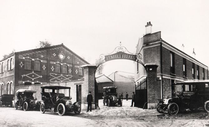 Renault factory Billancourt, 1906 Renault factory Billancourt, 1906