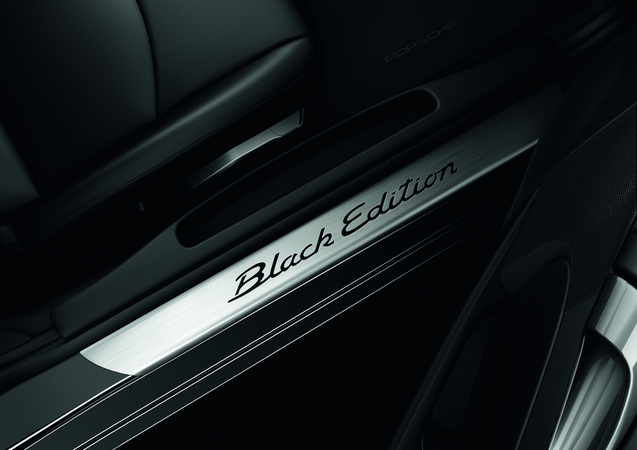 Porsche reveal Cayman S Black Edition Porsche reveal Cayman S Black Edition