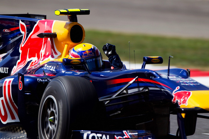 Webber wins his third GP of the season Webber wins his third GP of the season