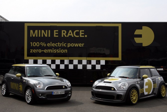 MINI E Race runs in Nürburgring MINI E Race runs in Nürburgring