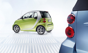 smart fortwo comes out of the box