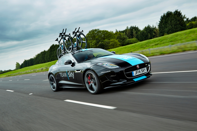 The car will follow Team Sky's rider on next saturday's individual time-trial The car will follow Team Sky's rider on next saturday's individual time-trial