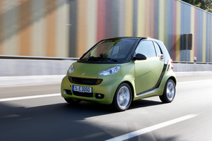 smart fortwo comes out of the box