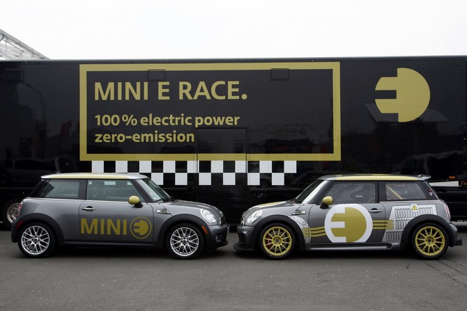 MINI E Race runs in Nürburgring MINI E Race runs in Nürburgring