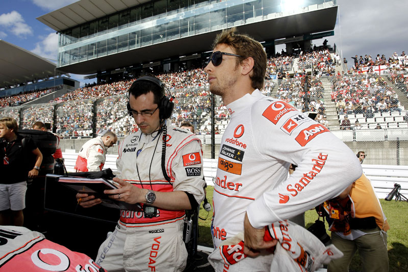 Jenson Button: McLaren behind Red Bull and Ferrari at the moment