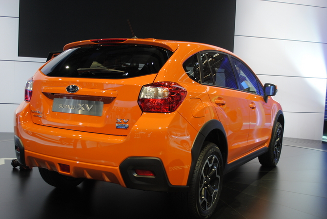 Subaru unveils ready for production XV SUV Subaru unveils ready for production XV SUV