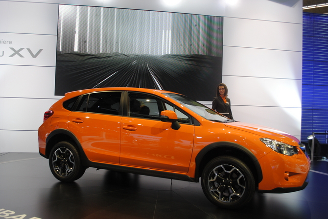 Subaru unveils ready for production XV SUV Subaru unveils ready for production XV SUV