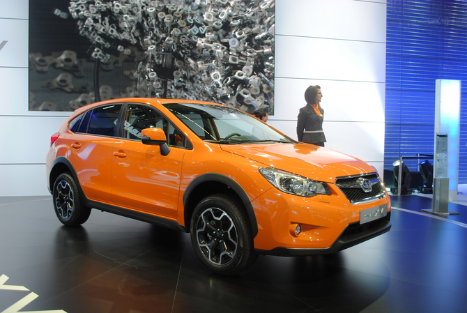 Subaru unveils ready for production XV SUV Subaru unveils ready for production XV SUV