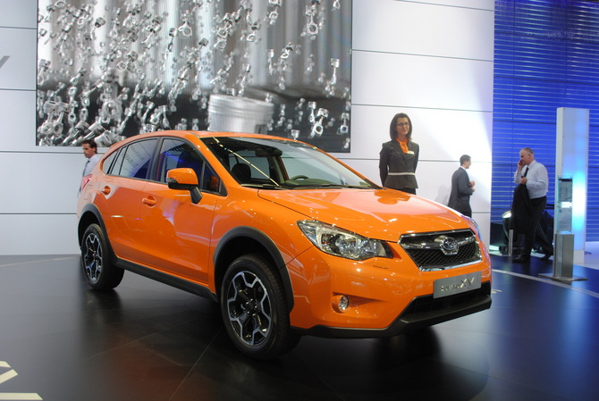Subaru unveils ready for production XV SUV Subaru unveils ready for production XV SUV