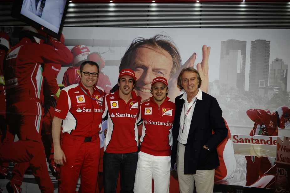 Montezemolo exhorted his team that they must become better, despite winning