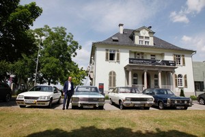 They stopped at the home of the Opel family