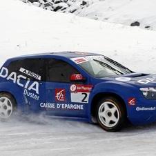 Dacia presents the ice-racing version of the Duster