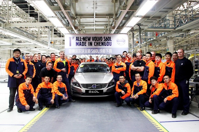 O S60L começou a ser produzido na China O S60L começou a ser produzido na China