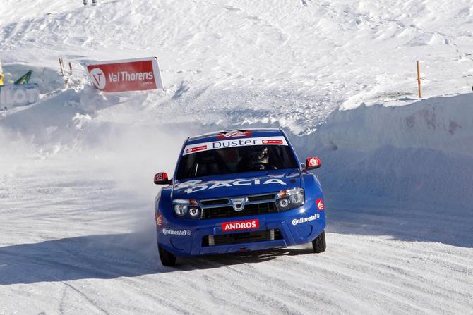 Dacia presents the ice-racing version of the Duster