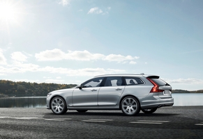 The new V90 estate shares the same security technology as the S90 and the XC90