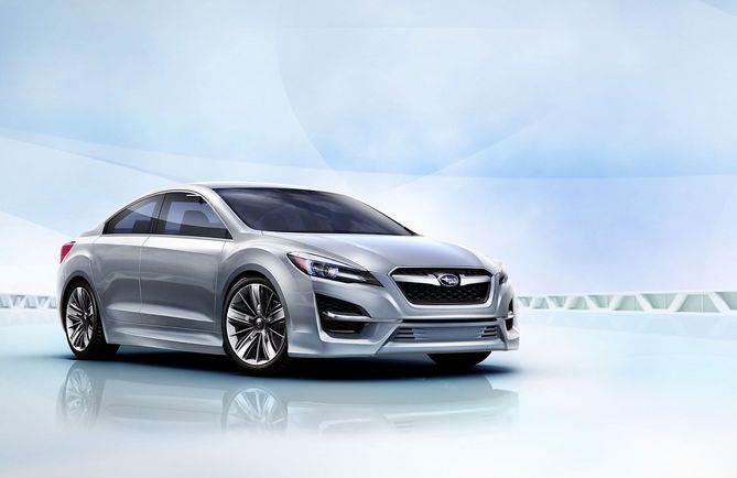 Subaru unveils the Impreza Design Concept