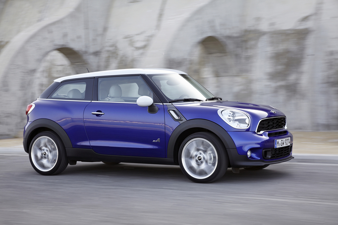 O Paceman é a versão duas portas do Countryman O Paceman é a versão duas portas do Countryman