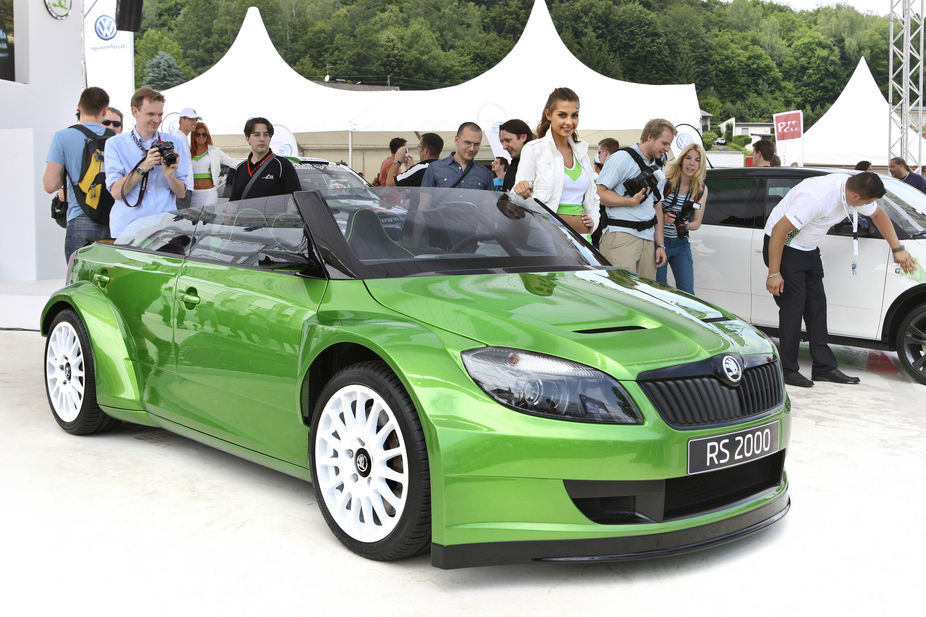 Skoda debuts concept roadster at Wörthersee