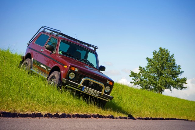 The Niva is over 30 years old