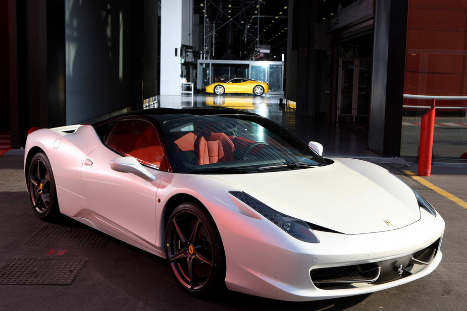 Red slips down the colour chart at Maranello