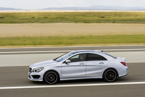 The front would be taken from the CLA-Class