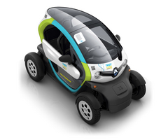 The Twizy has a 100km range