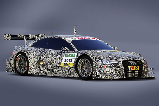 Audi A5 DTM Shows Its Racy Body