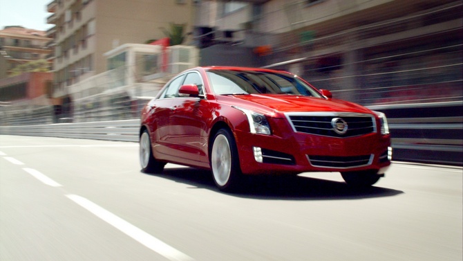 Cadillac levou o ATS aos quatro cantos do mundo para filmar anúncios, incluindo o Mónaco