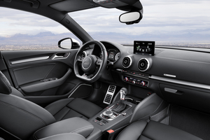 The S3 gets a slightly more sporty interior than the standard car