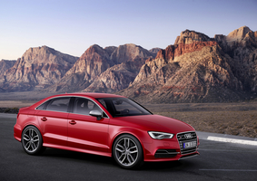 The S3 gets a new front bumper, air intakes and door mirrors
