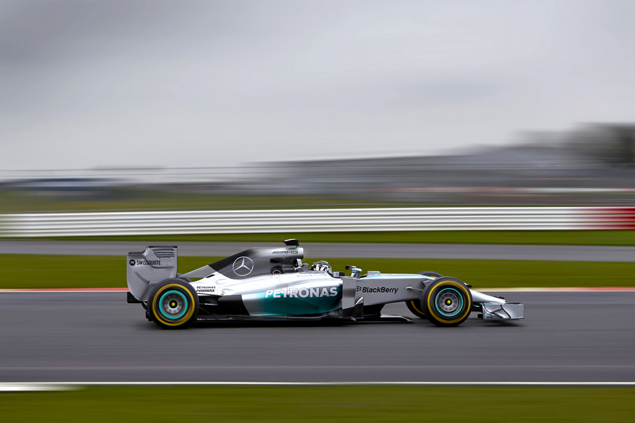 Mercedes unveiled the new W05 at Jerez