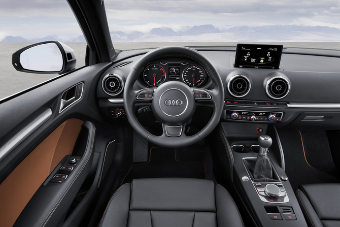 The interior can be specified from relatively mild to tech-laden The interior can be specified from relatively mild to tech-laden