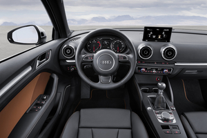The interior can be specified from relatively mild to tech-laden