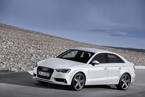 The A3 Sedan is based on the same platform as the S3 Sportback