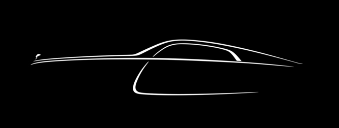 The latest drawing confirms the car's shape