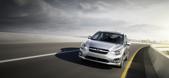 Subaru debut new Impreza in New York Subaru debut new Impreza in New York