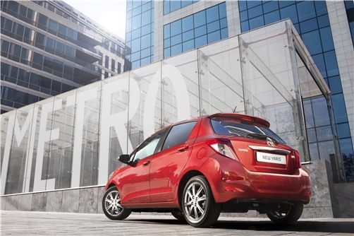 Toyota unveils totally redesigned 2012 Yaris Toyota unveils totally redesigned 2012 Yaris