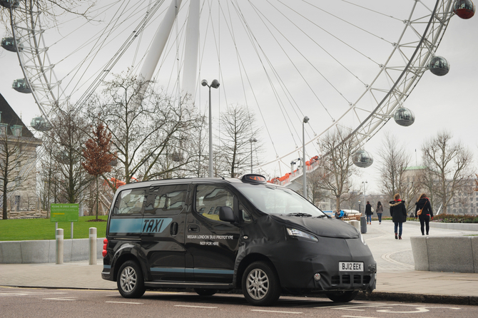 Nissan already sells NV200 taxis around the world Nissan already sells NV200 taxis around the world
