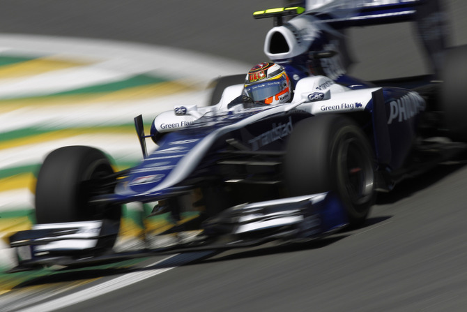 Hulkenberg storms into pole position in Brazil Hulkenberg storms into pole position in Brazil